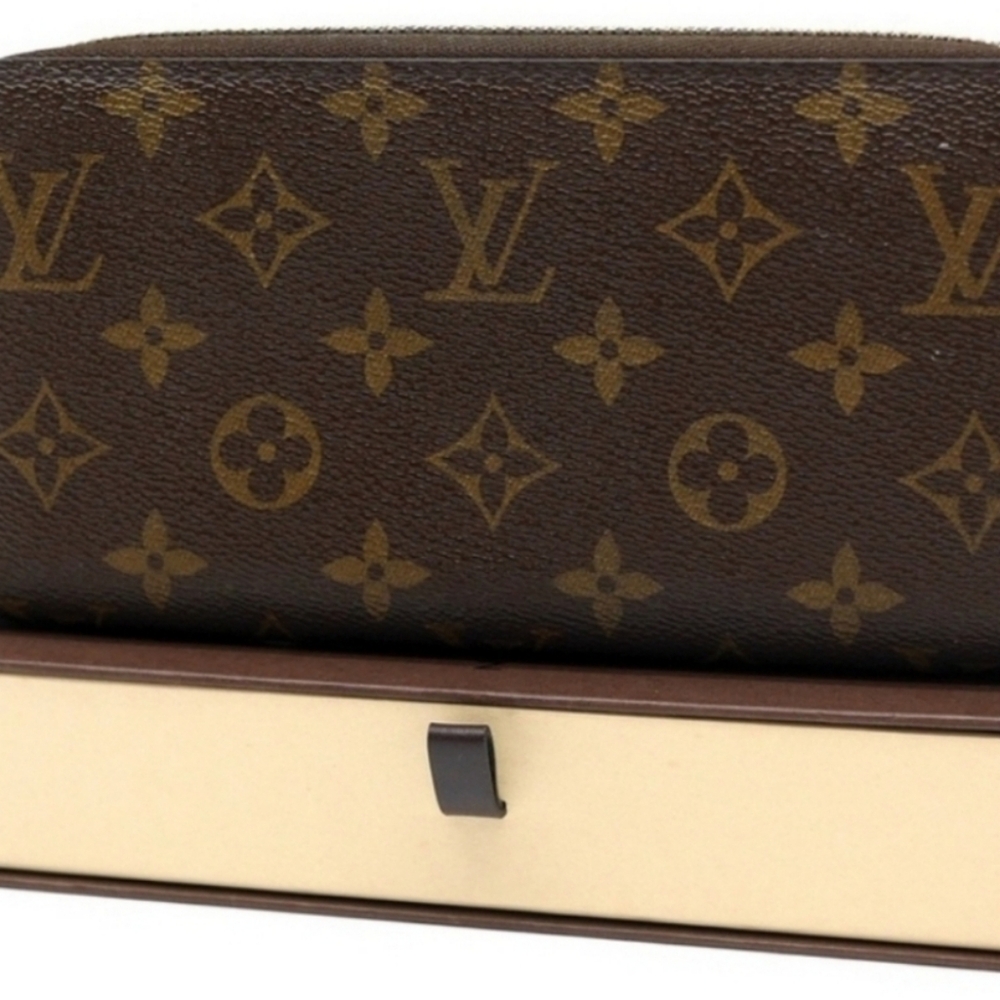 LV zip wallet